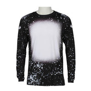Long Sleeve FAUX BLEACH Sublimation Shirt (Variety of Colors)