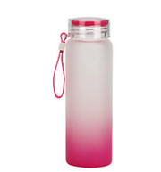 16.9oz Frosted Glass WATER BOTTLES