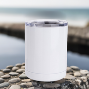 10 oz Sublimation LOW BALL Tumbler