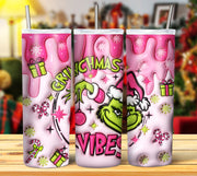 GRINCH 3D INFLATED TUMBLER DESIGNS (Digital Download)