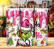 GRINCH 3D INFLATED TUMBLER DESIGNS (Digital Download)