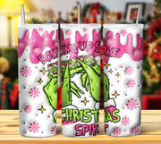 GRINCH 3D INFLATED TUMBLER DESIGNS (Digital Download)