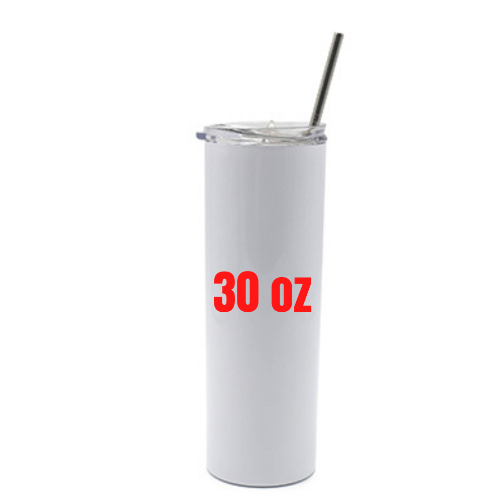 30 oz skinny sublimation tumblers 30 oz Sublimation Tumbler – PRIME TYME TEES & MORE