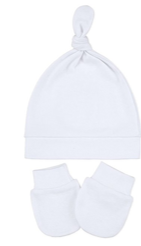 BABY hat and mitten set